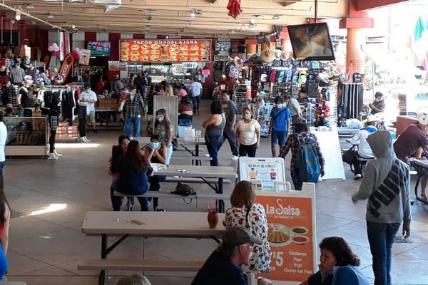 Latin and hispanic food court